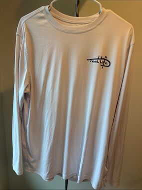 Reel Life Men's Long-Sleeve Performance Tee American Flag